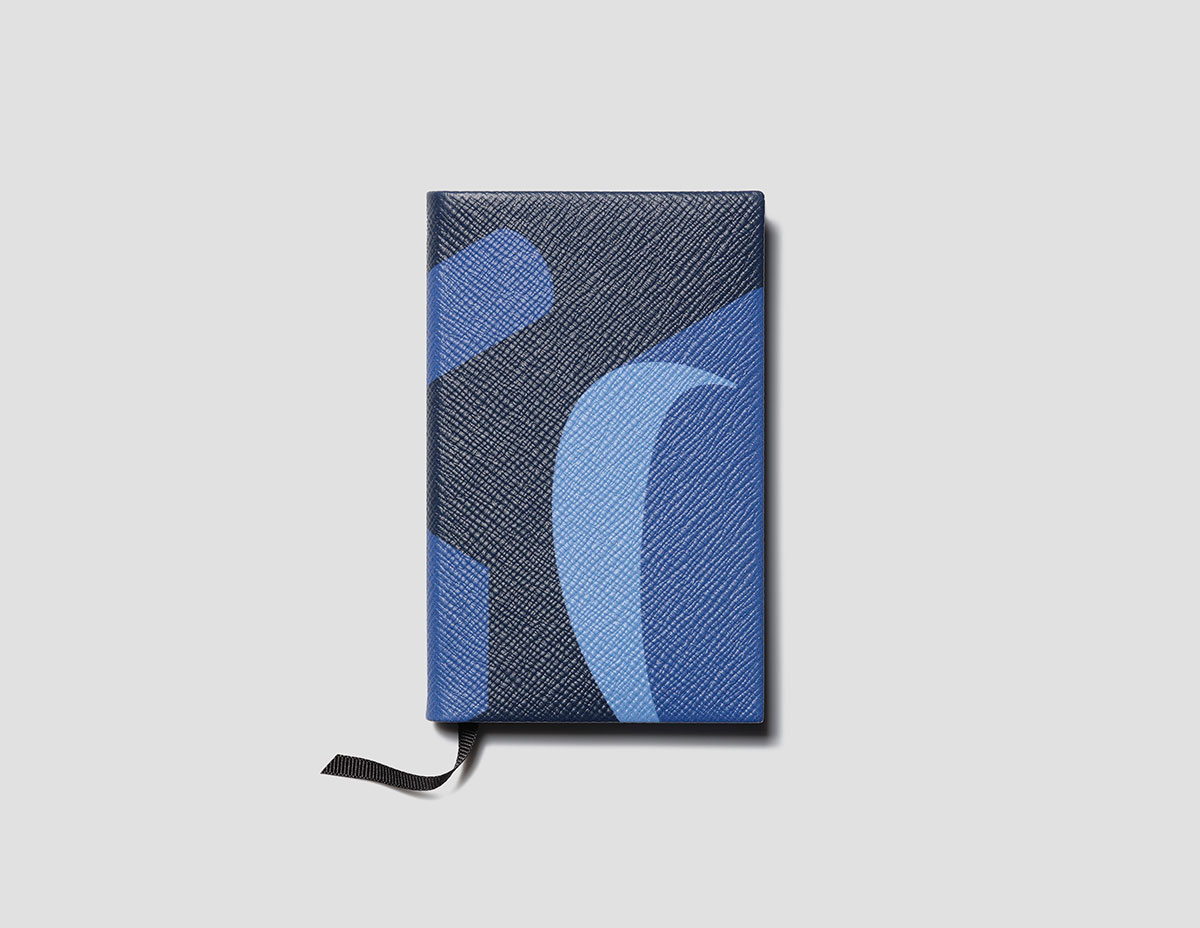 SMYTHSON - Panama Make It Happen leather notebook 14cm x 9cm