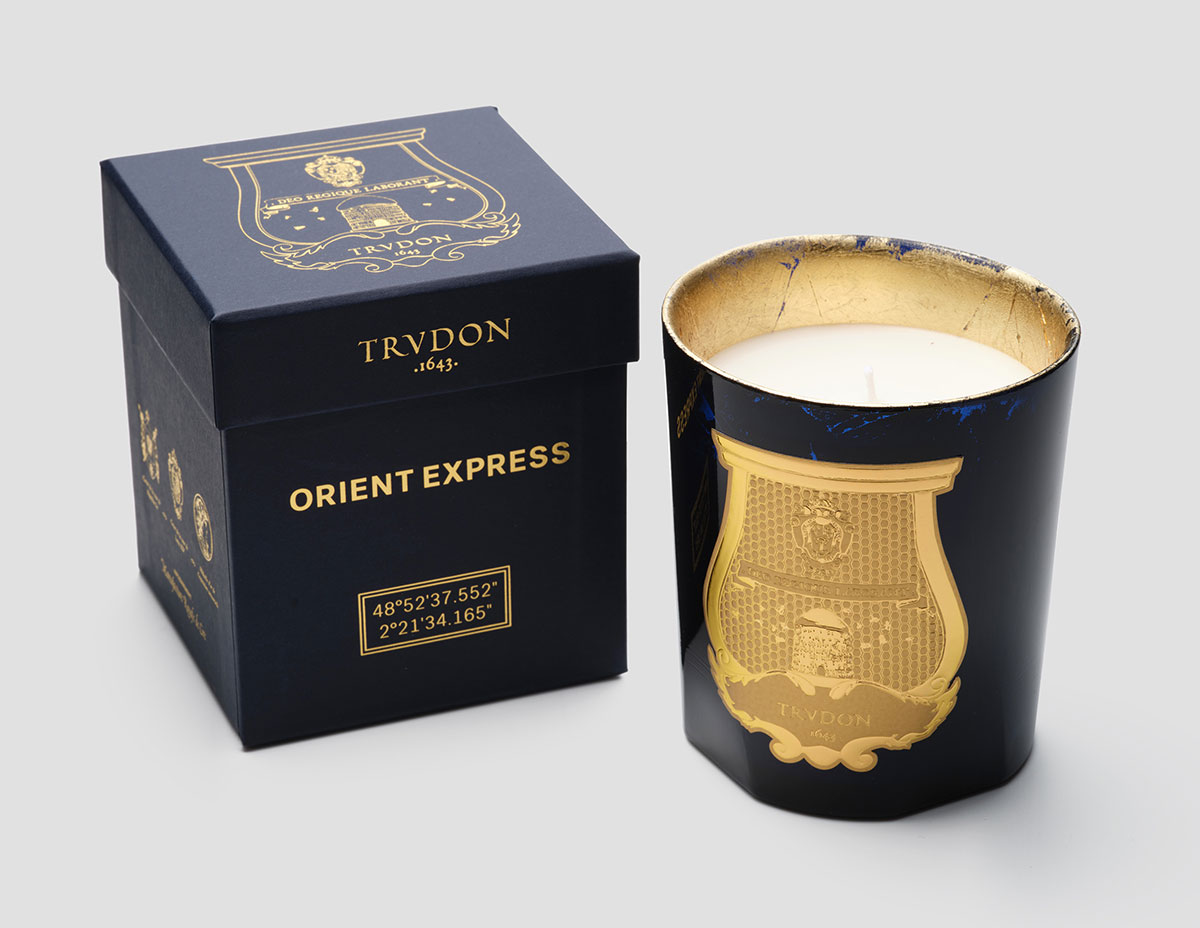 Trudon Classic Candle Featuring Notes of Leather, Wood, Floral & Spice ...
